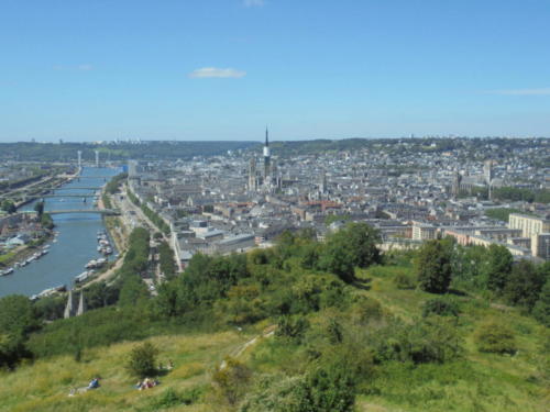 View on Rouen