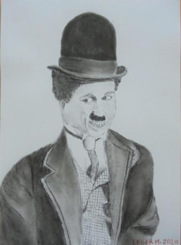 Portrait of Charlie Chaplin