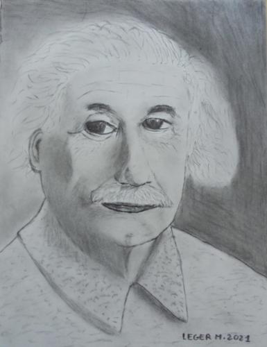 Portrait of Albert Einstein