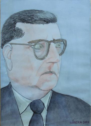 Portrait de Dimiri Shostakovich