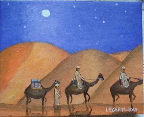 Nomads in the desert