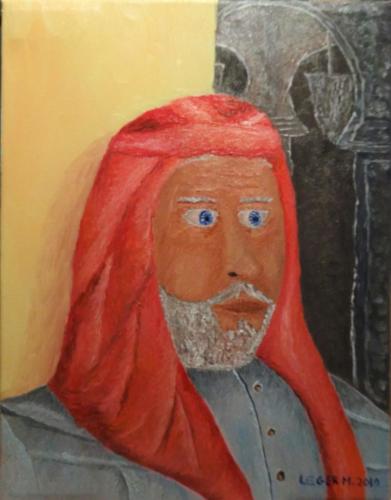 Portrait of man from an arabic country
