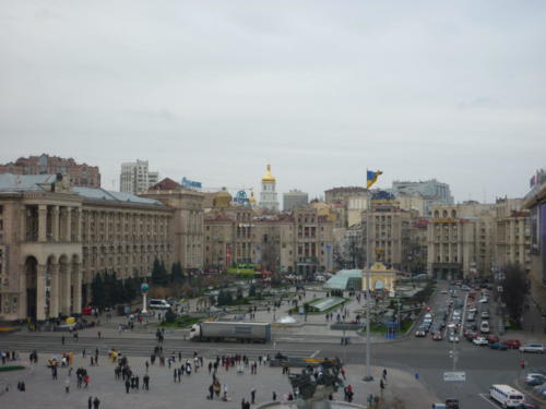 Place Maidan in Kiev