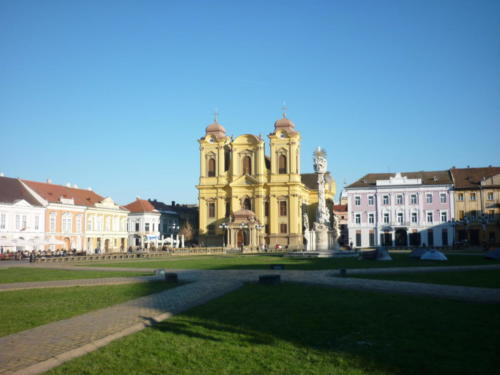 Piața Unirii à Timișoara
