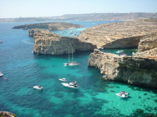 Blue Lagoon in Comino